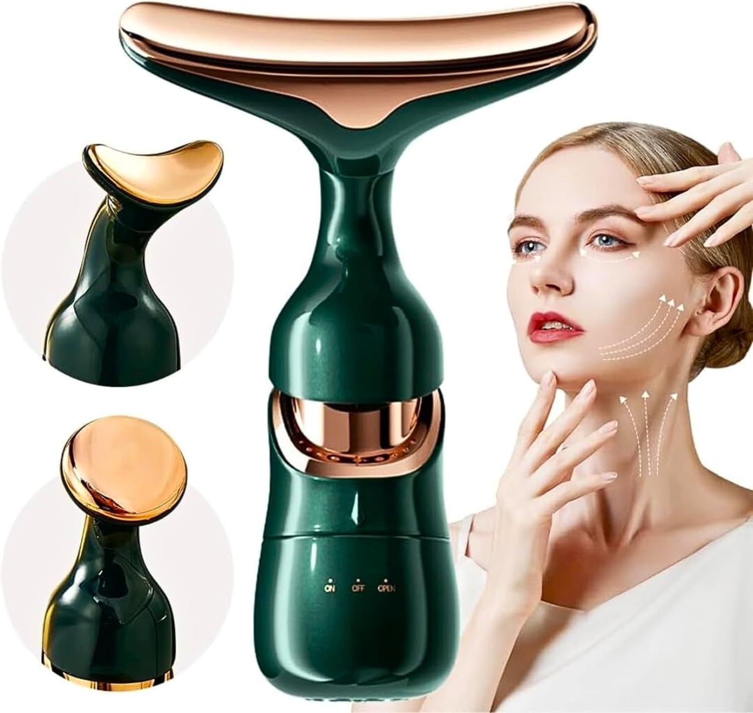 3 IN 1 MULTIFUNCTIONAL ANTI AGING & ANTI WRINKLE FACIAL, NECK & EYE MASSAGER