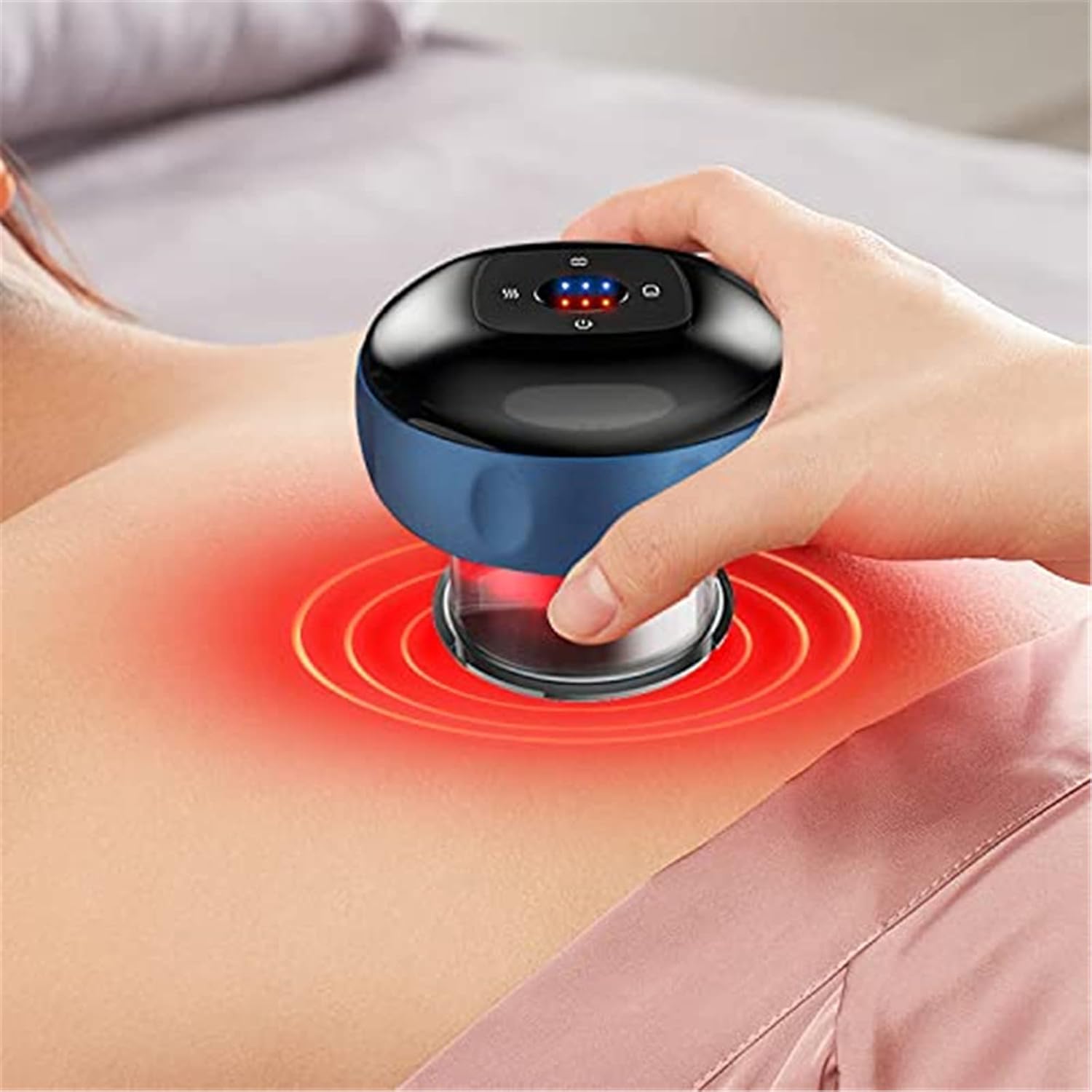 ELECTRIC CUPPING & SCRAPING MASSAGER VACUUM BODY PAIN REMOVER