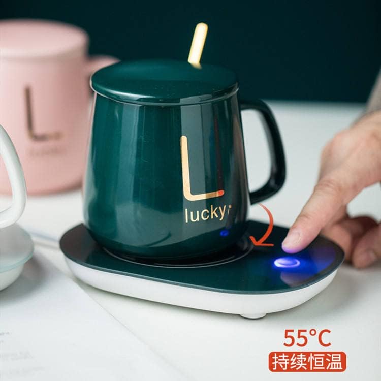 CERAMIC MUG & WARMER WITH WIRELESS CHARGING