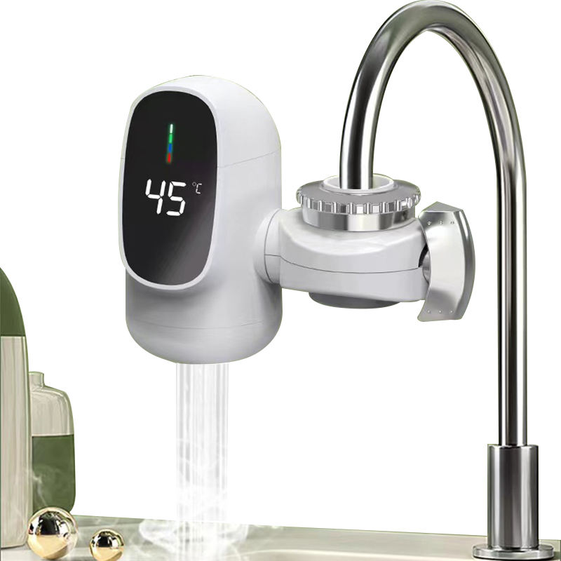 INSTANT ELECTRIC HOT WATER TAP WITH ADJUSTABLE TEMPERATURE & BUILT-IN PURIFIER FAUCET