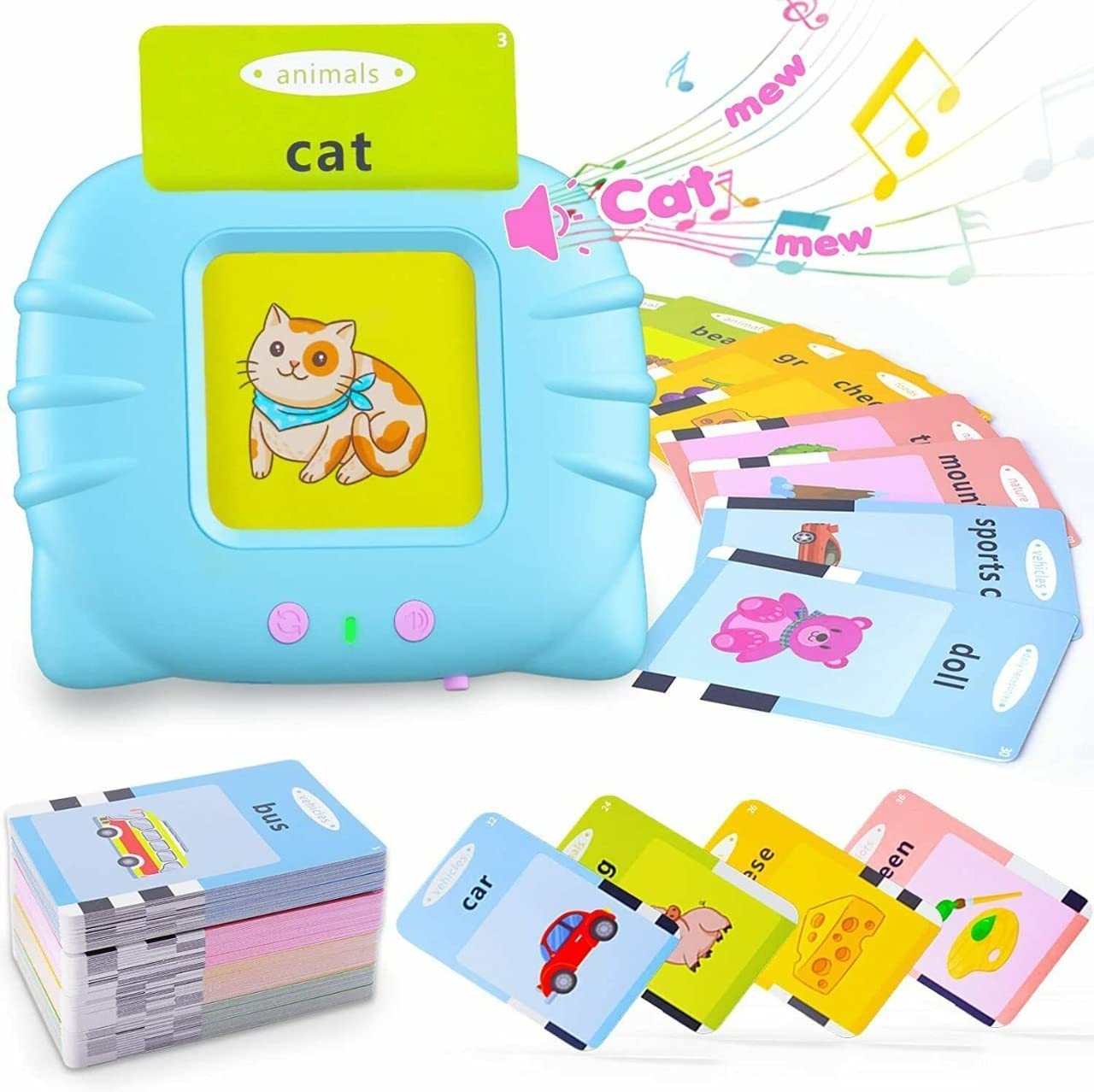 CARD EARLY EDUCATION DEVICE WORD LEARNING TOY FOR KIDS